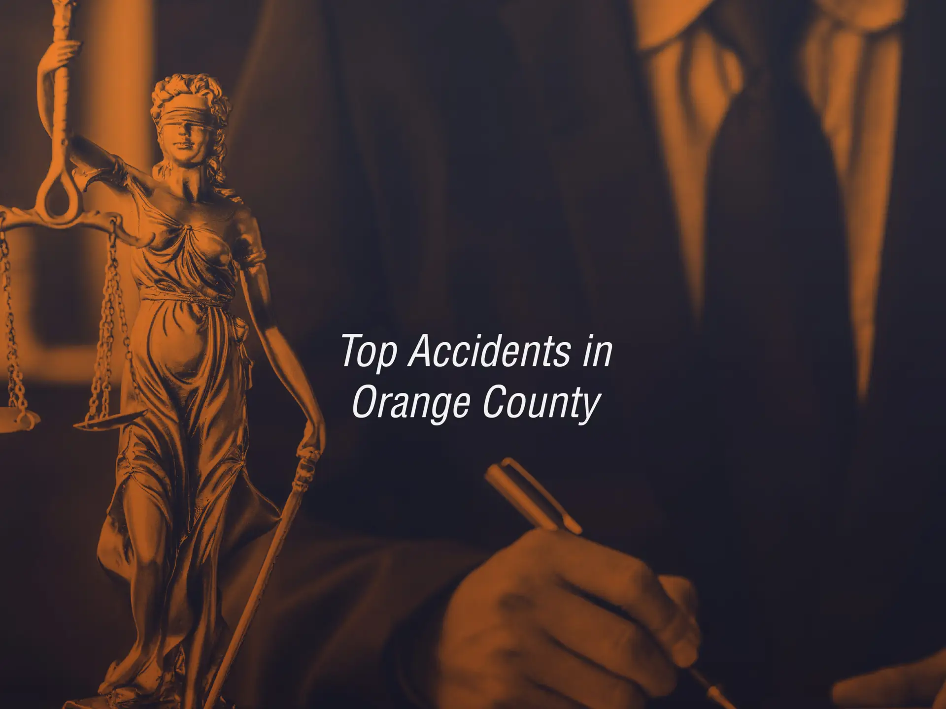 Top causes of accidents in Orange County, California