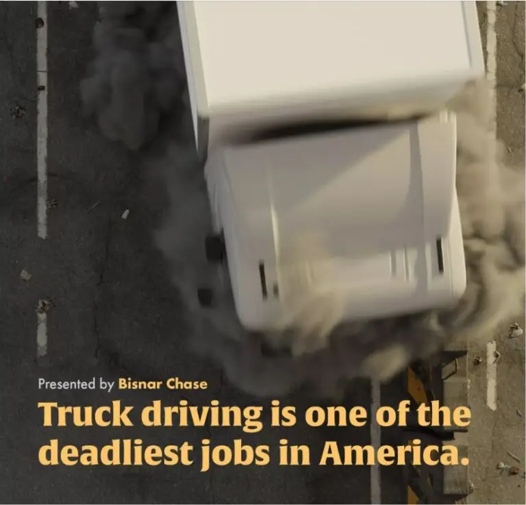 Deadly jobs: commercial truck drivers