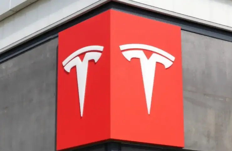 The Tesla logo